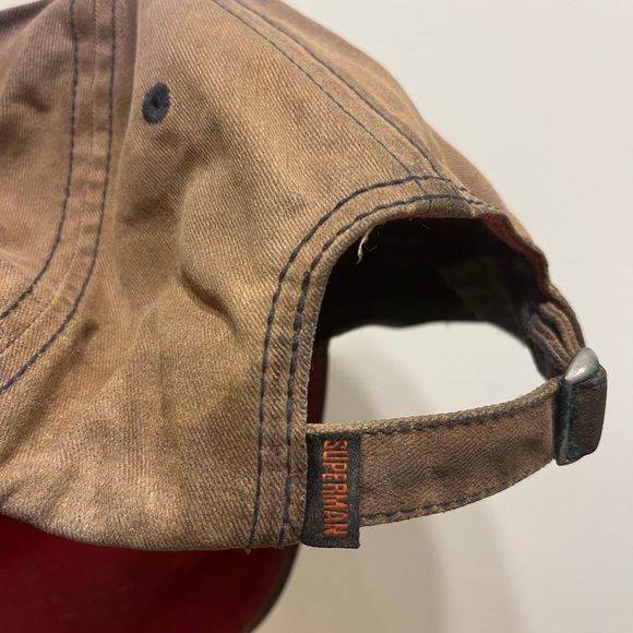 Incredible Vintage Superman Ball Cap 🧢 adjustable, officially licensed - Picture 3 of 9